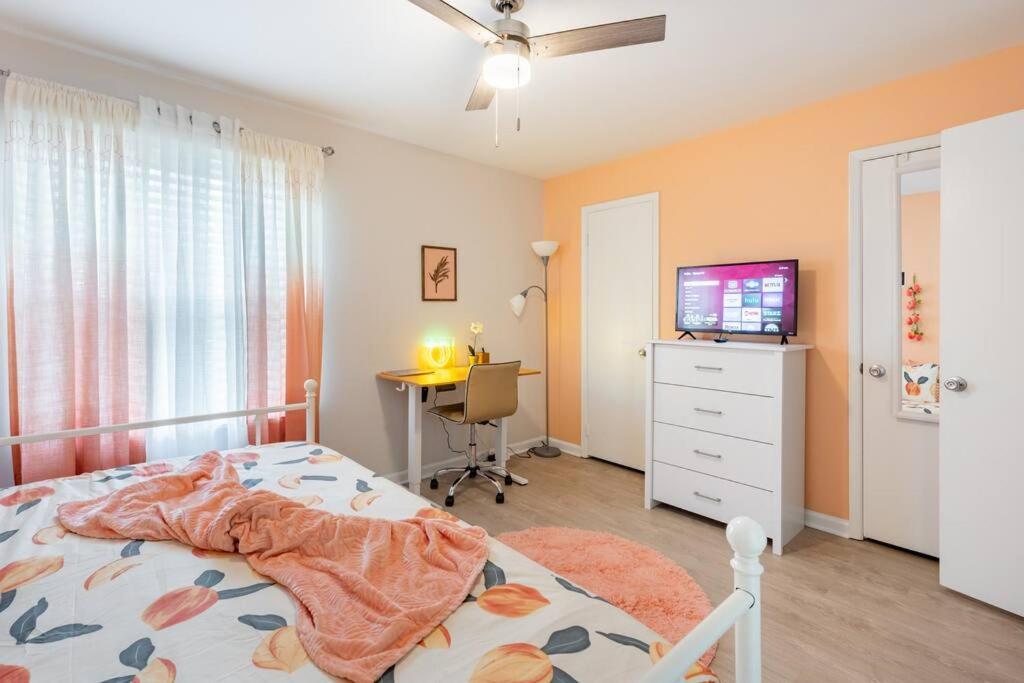 Escape The City W/King Bed, Arcade Games & Firepit Apartment Norcross Exterior foto