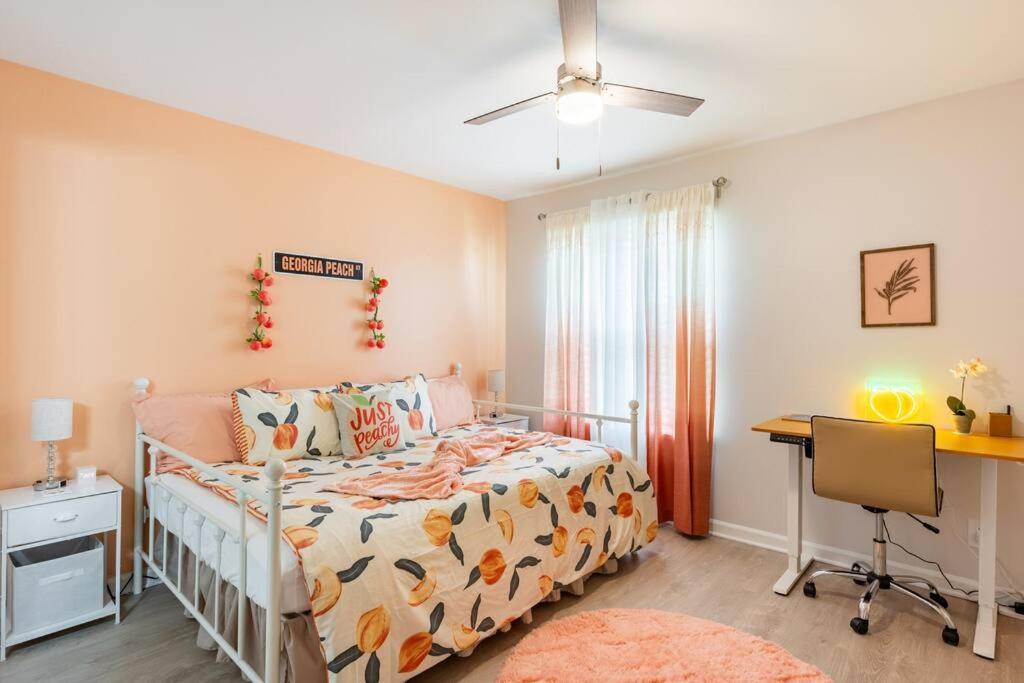 Escape The City W/King Bed, Arcade Games & Firepit Apartment Norcross Exterior foto